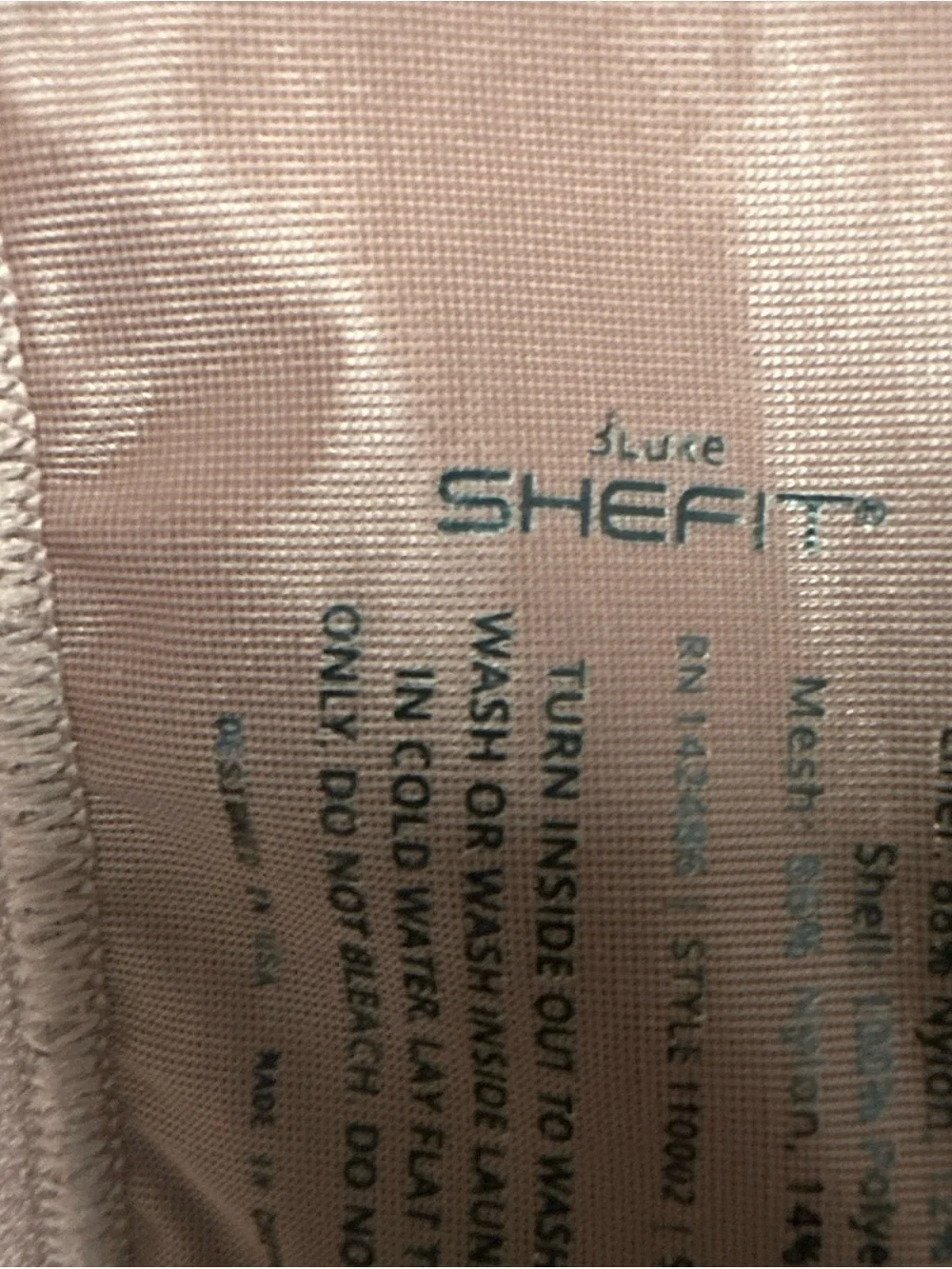 Shefit Ultimate High Impact Zip Front Sports Bra Rose Taupe Size 3luxe - Picture 12 of 13